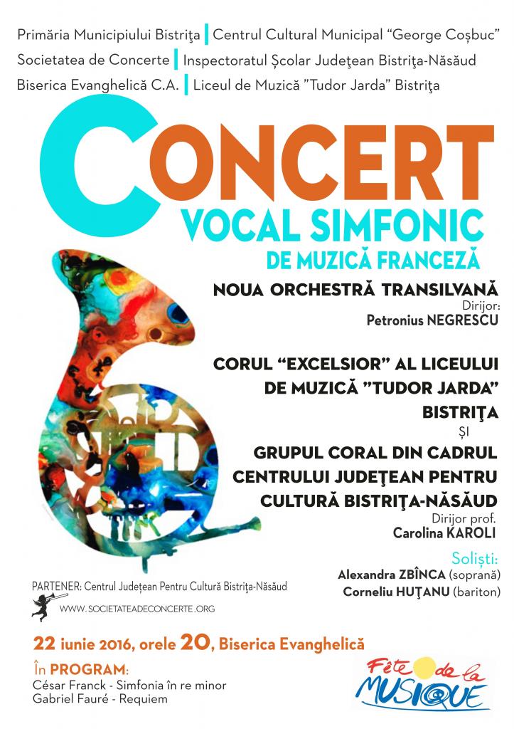 CONCERT VOCAL SIMFONIC DE MUZICĂ FRANCEZĂ Răsunetul