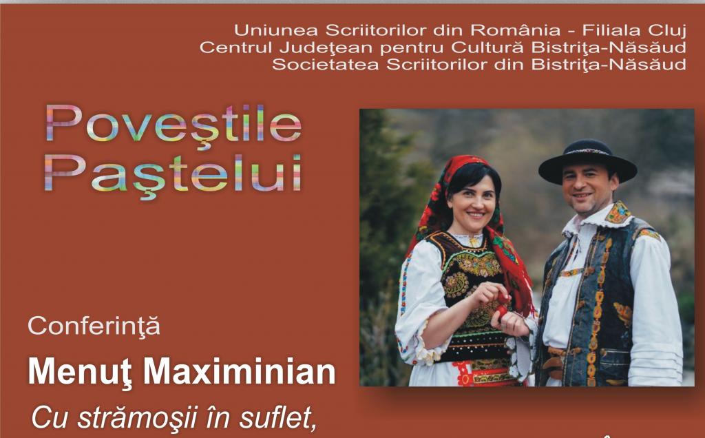 Poveștile Paștelui cu Menuţ Maximinian la Uniunea Scriitorilor din