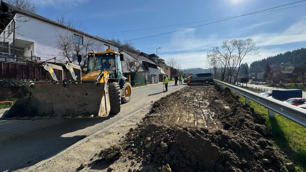 O nouă parcare pe strada Pajiștei în extinderea zonei reabilitate de