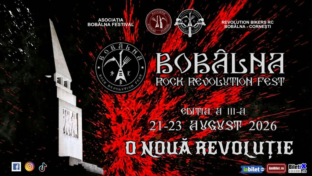 Rock Revolution Fest Bobâlna şi-a pus în vânzare biletele pentru 2026 ...