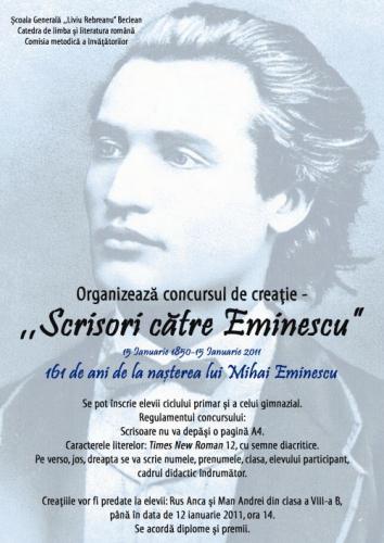 Scrisori Către Eminescu Răsunetul