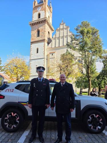 O nouă premieră pentru Bistrița! Mașină de primă intervenție donată ISU BN de către Primăria Bistrița image 3