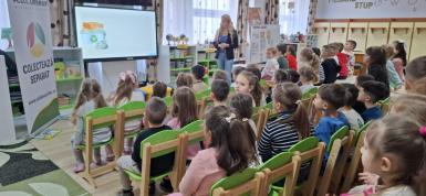 Săptămâna Verde. Inspectorii de la ADI Deșeuri Bistrița-Năsăud, în mijlocul copiilor, pentru un mediu mai curat image 15