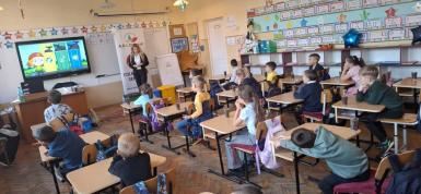 Săptămâna Verde. Inspectorii de la ADI Deșeuri Bistrița-Năsăud, în mijlocul copiilor, pentru un mediu mai curat image 14