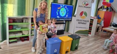 Săptămâna Verde. Inspectorii de la ADI Deșeuri Bistrița-Năsăud, în mijlocul copiilor, pentru un mediu mai curat image 16